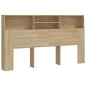 vidaXL Mueble cabecero color roble Sonoma 180x19x103,5 cm vidaXL Mueble cabecero color roble Sonoma 180x19x103,5 cm