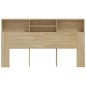 vidaXL Mueble cabecero color roble Sonoma 180x19x103,5 cm vidaXL Mueble cabecero color roble Sonoma 180x19x103,5 cm