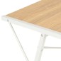 vidaXL Escritorio con estantería blanco y roble 116x50x93 cm vidaXL Escritorio con estantería blanco y roble 116x50x93 cm