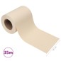 vidaXL Panel de valla de PVC crema 35x0,19 m vidaXL Panel de valla de PVC crema 35x0,19 m