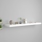 vidaXL Estante flotante de pared MDF blanco 120x23,5x3,8 cm vidaXL Estante flotante de pared MDF blanco 120x23,5x3,8 cm