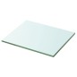 vidaXL Panel de estante vidrio claro 20x25 cm