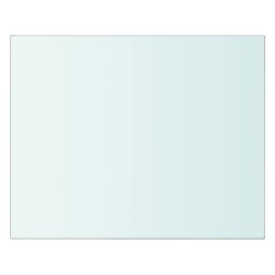 vidaXL Panel de estante vidrio claro 20x25 cm