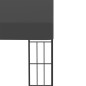 vidaXL Cenador con montaje en la pared tela gris antracita 3x4 m vidaXL Cenador con montaje en la pared tela gris antracita 3x4 m