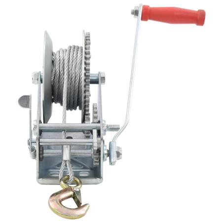 vidaXL Cabrestante manual 1360 kg