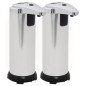vidaXL Dispensador de jabón automático sensor infrarrojo 2 uds 600ml vidaXL Dispensador de jabón automático sensor infrarrojo 2 uds 600ml
