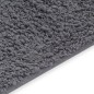 vidaXL Conjunto de alfombras de baño de tela 2 piezas gris vidaXL Conjunto de alfombras de baño de tela 2 piezas gris