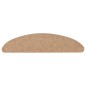 vidaXL Alfombrilla autoadhesiva de escalera 15 uds beige 56x17x3 cm vidaXL Alfombrilla autoadhesiva de escalera 15 uds beige 56x17x3 cm