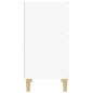 vidaxL Mesitas de noche blancas 2 uds 40x35x70 cm vidaxL Mesitas de noche blancas 2 uds 40x35x70 cm