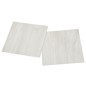 vidaXL Tarimas autoadhesivas 20 unidades PVC 1,86 m² crema