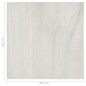 vidaXL Tarimas autoadhesivas 20 unidades PVC 1,86 m² crema