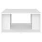 vidaXL Mesas de centro 4 pzas madera contrachapada blanco 33x33x33 cm vidaXL Mesas de centro 4 pzas madera contrachapada blanco 33x33x33 cm