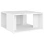 vidaXL Mesas de centro 4 pzas madera contrachapada blanco 33x33x33 cm vidaXL Mesas de centro 4 pzas madera contrachapada blanco 33x33x33 cm