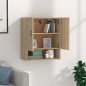 vidaXL Armario de pared madera contrachapada roble sonoma 60x31x70 cm vidaXL Armario de pared madera contrachapada roble sonoma 60x31x70 cm