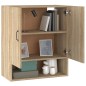 vidaXL Armario de pared madera contrachapada roble sonoma 60x31x70 cm vidaXL Armario de pared madera contrachapada roble sonoma 60x31x70 cm
