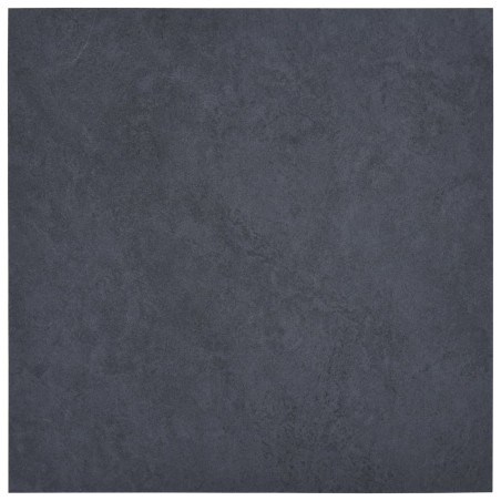 vidaXL Lamas para suelo de PVC autoadhesivas mármol negro 5,11 m²
