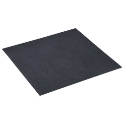 vidaXL Lamas para suelo de PVC autoadhesivas mármol negro 5,11 m²