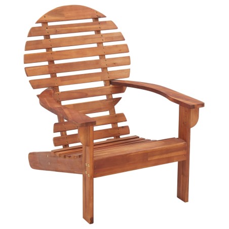 vidaXL Silla Adirondack de madera maciza de acacia