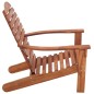 vidaXL Silla Adirondack de madera maciza de acacia vidaXL Silla Adirondack de madera maciza de acacia