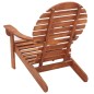 vidaXL Silla Adirondack de madera maciza de acacia vidaXL Silla Adirondack de madera maciza de acacia