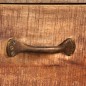 vidaXL Mueble para TV de madera maciza vintage 118x30x40 cm                  