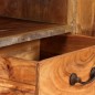 vidaXL Mueble para TV de madera maciza vintage 118x30x40 cm                  