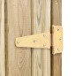 vidaXL Caseta herramientas jardín madera pino impregnada 123x50x171 cm vidaXL Caseta herramientas jardín madera pino impregnada 123x50x171 cm