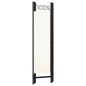 vidaXL Biombo divisor de 4 paneles blanco crema 160x180 cm vidaXL Biombo divisor de 4 paneles blanco crema 160x180 cm