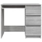 vidaXL Escritorio de madera contrachapada gris Sonoma 90x45x76 cm vidaXL Escritorio de madera contrachapada gris Sonoma 90x45x76 cm