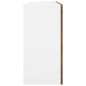 vidaXL Armario colgante madera contrachapada roble ahumado 80x31x60 cm vidaXL Armario colgante madera contrachapada roble ahumado 80x31x60 cm