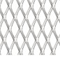 vidaXL Valla alambrada jardín acero inoxidable 100x85 cm 30x17x2,5mm vidaXL Valla alambrada jardín acero inoxidable 100x85 cm 30x17x2,5mm
