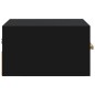 vidaXL Mesitas de noche de pared 2 uds negro 35x35x20 cm vidaXL Mesitas de noche de pared 2 uds negro 35x35x20 cm