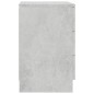 vidaXL Mesita de noche de aglomerado gris hormigón 38x35x56 cm vidaXL Mesita de noche de aglomerado gris hormigón 38x35x56 cm