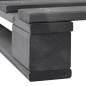 vidaXL Estructura de cama de palés madera maciza pino gris 100x200 cm vidaXL Estructura de cama de palés madera maciza pino gris 100x200 cm
