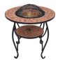 vidaXL Mesita con brasero de mosaico cerámica terracota 68 cm vidaXL Mesita con brasero de mosaico cerámica terracota 68 cm
