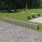vidaXL Muro de gaviones cubiertas acero galvanizado 600x30x50 cm vidaXL Muro de gaviones cubiertas acero galvanizado 600x30x50 cm