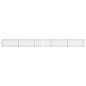 vidaXL Muro de gaviones cubiertas acero galvanizado 600x30x50 cm vidaXL Muro de gaviones cubiertas acero galvanizado 600x30x50 cm