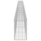 vidaXL Muro de gaviones cubiertas acero galvanizado 600x30x50 cm vidaXL Muro de gaviones cubiertas acero galvanizado 600x30x50 cm