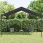 vidaXL Carpa acero y tela gris antracita 4x3 m vidaXL Carpa acero y tela gris antracita 4x3 m