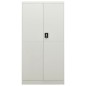 vidaXL Armario de taquilla de acero gris claro 90x40x180 cm