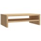 vidaXL Soporte de monitor madera contrachapada roble sonoma 42x24x13cm