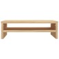 vidaXL Soporte de monitor madera contrachapada roble sonoma 42x24x13cm