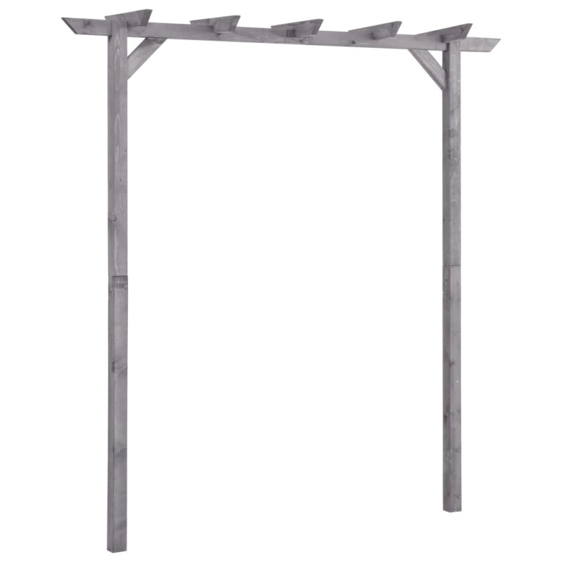 vidaXL Pérgola de jardín de madera de pino impregnada 200x40x205 cm vidaXL Pérgola de jardín de madera de pino impregnada 200x40x205 cm
