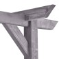 vidaXL Pérgola de jardín de madera de pino impregnada 200x40x205 cm vidaXL Pérgola de jardín de madera de pino impregnada 200x40x205 cm
