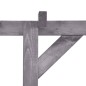 vidaXL Pérgola de jardín de madera de pino impregnada 200x40x205 cm vidaXL Pérgola de jardín de madera de pino impregnada 200x40x205 cm