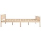 vidaXL Estructura de cama de madera de pino maciza 160x200 cm vidaXL Estructura de cama de madera de pino maciza 160x200 cm