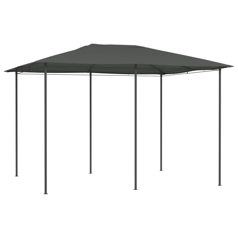vidaXL Cenador gris antracita 3x4x2,6 m 160 g/m²