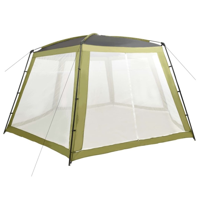 vidaXL Carpa para piscina de tela verde 660x580x250 cm