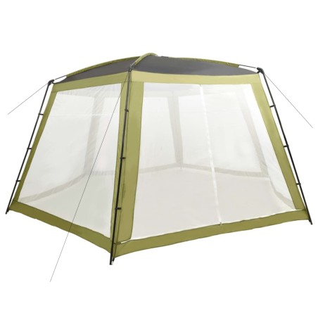 vidaXL Carpa para piscina de tela verde 660x580x250 cm