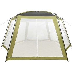 vidaXL Carpa para piscina de tela verde 660x580x250 cm